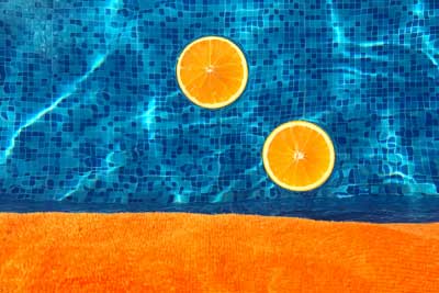 Floating Oranges