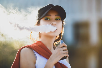 Cloud chasing woman