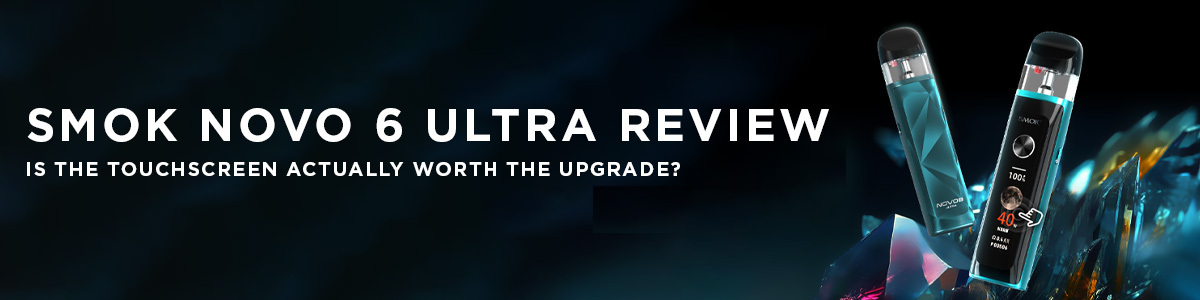 Smok Novo 6 Ultra Banner