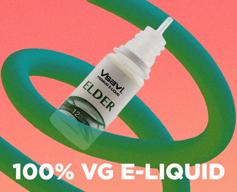 100% VG E-Liquid Bottle 
