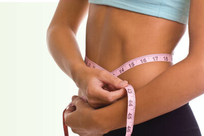 Woman Measuring Weight After Vaping